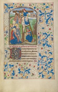 The Deposition by Willem Vrelant